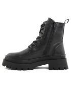 Boots en Cuir Ysée noires - Talon 4.5 cm