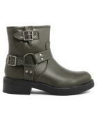 Boots Clarisse vertes