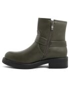 Boots Clarisse vertes
