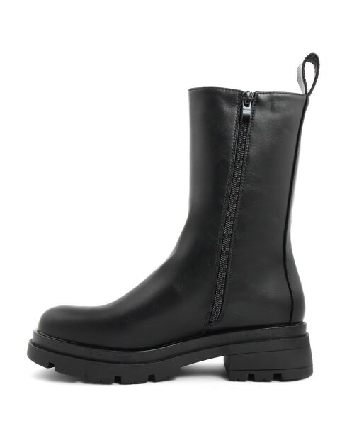 Chelsea boots Paula noires - Talon 5 cm