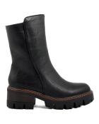 Boots Charlotte noires - Talon 6.5 cm