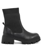 Boots Zoé noires - Talon 6.5 cm
