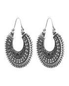 Boucles d'oreilles Kiriak argentées