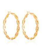 Boucles d'oreilles Linksor dorées