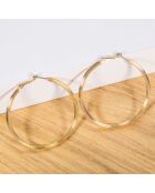 Boucles d'oreilles Eolus dorées