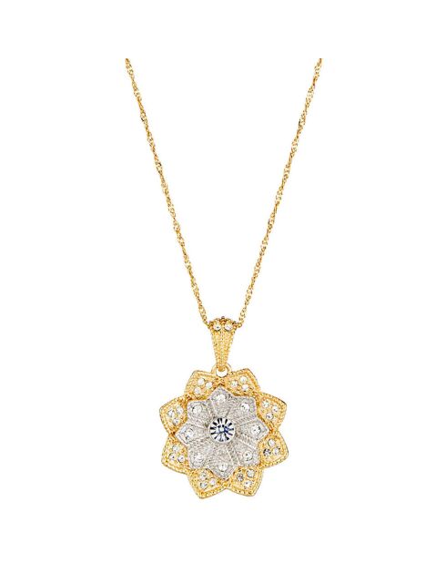 Collier Elis doré/argenté