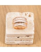 Cascali gold/weißer Ring