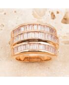 Cascali gold/weißer Ring