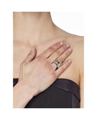 Bague Cinquecio argenté/doré/rosé