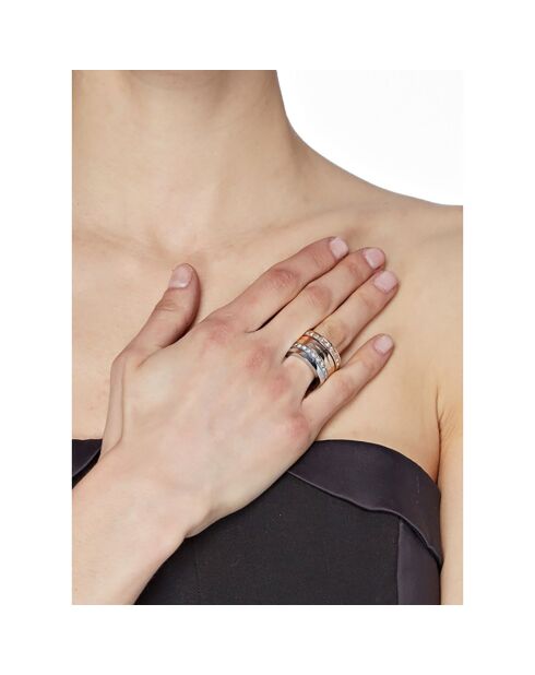 Bague Cinquecio argenté/doré/rosé