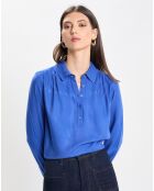 Chemise Lyndauni bleu moyen