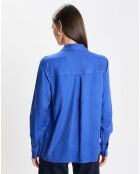 Chemise Lyndauni bleu moyen