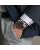 Montre Mixte en Acier Bern argentée