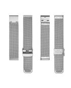 Montre Mixte en Acier Bern argentée