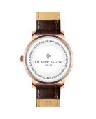 Orologio Geneva in pelle mista marrone