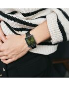 Montre Femme en Acier Morges noire