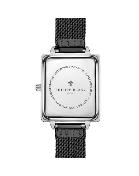 Montre Femme en Acier Morges noire