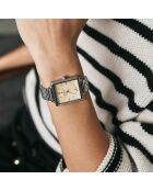 Montre Femme en Acier Sierre argentée