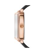 Montre Femme en Cuir Sion noire