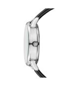 Montre Mixte en Cuir Prilly noire