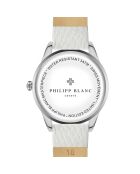 Montre Femme en Cuir Montreux blanche