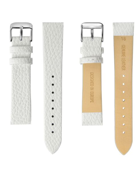 Montre Femme en Cuir Montreux blanche