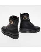 Bottines en Cuir Rory noires