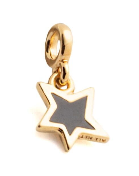 Charm Mini pampille étoile en plaqué Or jaune