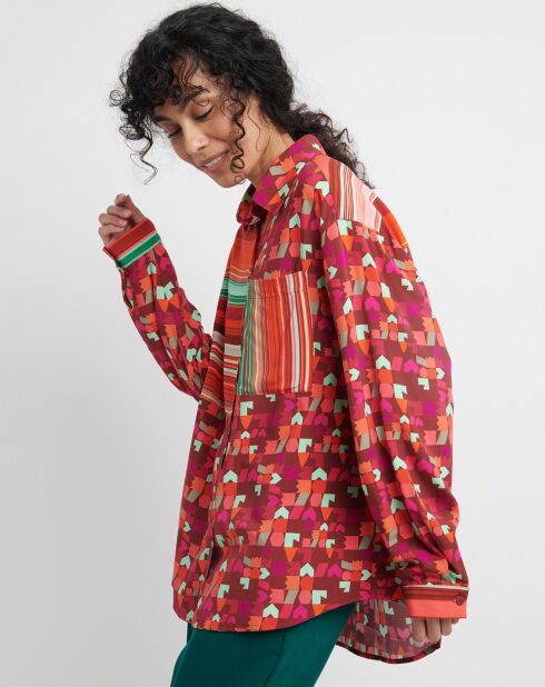 Camisa ciruela Clike Joie