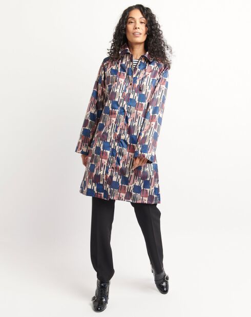 Impermeable Imper Pluie prune