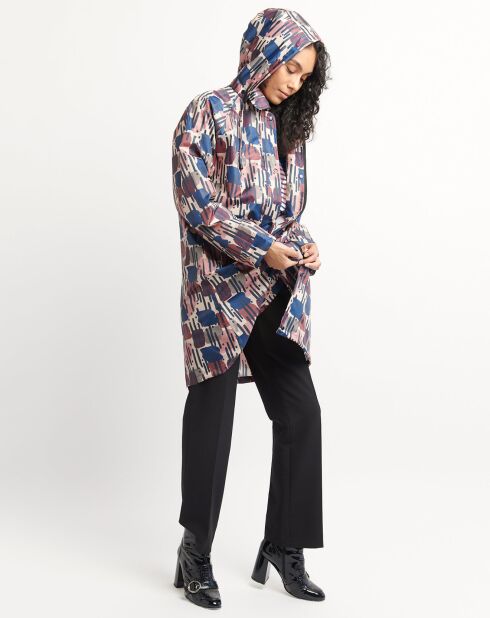 Impermeable Imper Pluie prune