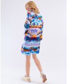 Rafee Ciel veelkleurige jurk