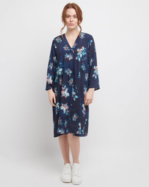 Navy nachthemd Runie