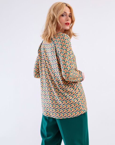 Conjunto multicolor de camiseta de algodón orgánico Tanpi