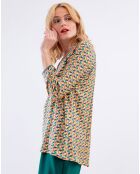 Conjunto multicolor de camiseta de algodón orgánico Tanpi