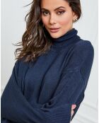 Pull en Cachemire mélangé Elona marine