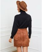 Pull en Cachemire mélangé Elona noir