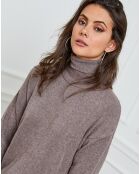 Pull en Cachemire mélangé Elona taupe