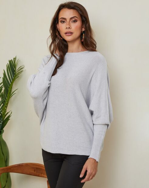 Hajos hellgrauer Pullover