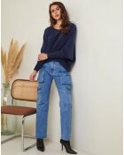 Hajos marineblauer Pullover