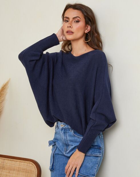 Hajos marineblauer Pullover