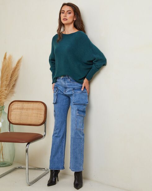 Hajos grüner Pullover