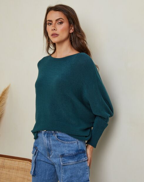 Hajos grüner Pullover