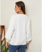Pull Igal écru