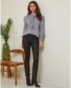 Grauer Igal-Pullover