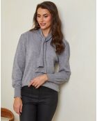 Grauer Igal-Pullover