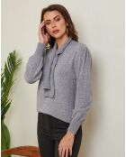 Grauer Igal-Pullover
