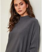 Izsak mouse grauer Pullover