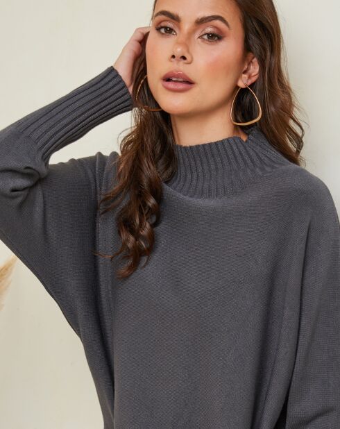 Izsak mouse grauer Pullover