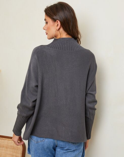 Izsak mouse grauer Pullover